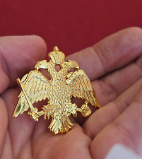 Broche águia de cabeça dupla emblema Império Bizantino limitado, águia imperial bizantina comprar usado  Enviando para Brazil