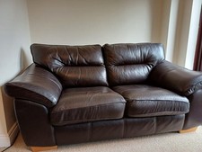 Comfy leather sofa for sale  KENILWORTH