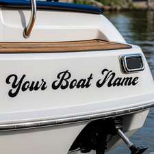 Personalised boat name for sale  UK