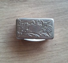 Ancienne boîte pilule d'occasion  Prissé