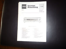Riginal service manual gebraucht kaufen  Hohenstein