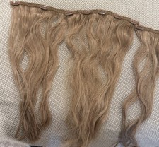 Zala 18" clipe na extensão de cabelo 100% cabelo humano remy loiro/marrom claro, usado comprar usado  Enviando para Brazil