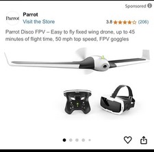 Pacote de drone Parrot Disco FPV comprar usado  Enviando para Brazil