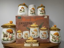 Merry mushroom canister for sale  Omaha