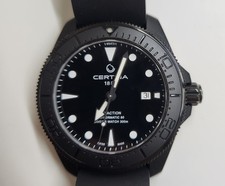 Certina action black for sale  Rancho Cucamonga