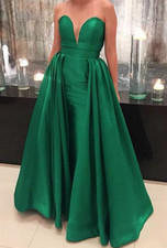 Emerald gown strapless for sale  Denver