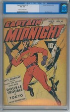 Captain midnight cgc for sale  Houston