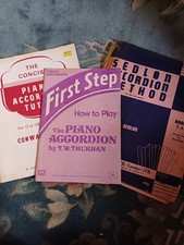 Piano accordian books for sale  BACUP