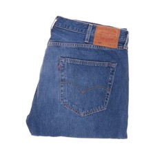 LEVIS PREMIUM 501 W40 L32 NIEBIESKIE DŻINSY MĘSKIE 40/32 GUZIKI ORYGINALNE 514 751 VINTAGE, używany na sprzedaż  PL