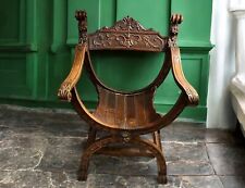 Scrooge armchair carved d'occasion  Expédié en Belgium