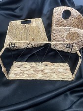 Piece wicker basket for sale  Inkster