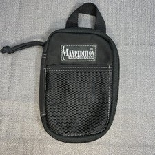 Organizador de bolso Maxpedition micro preto 3,5" largura x 5,5" altura x 1" profundidade - 0262B comprar usado  Enviando para Brazil