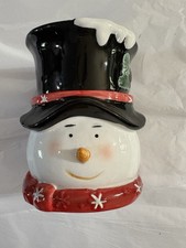 Glass snowman candy for sale  Tatum