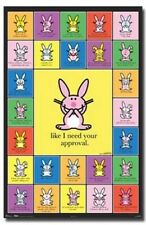 Happy bunny poster for sale  Pacoima