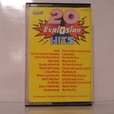 Compilação - 20 hits de explosão (cassete de áudio - K7 - fita) comprar usado  Enviando para Brazil