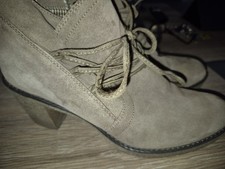 Stiefeletten bermaterial echt gebraucht kaufen  Lennestadt