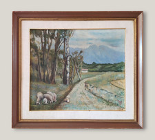 Antico dipinto olio usato  Santa Maria a Vico