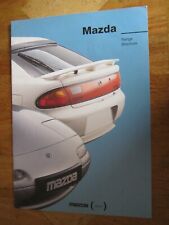 Sales brochure mazda for sale  PULBOROUGH