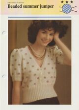 Lady knitting pretty for sale  ANDOVER