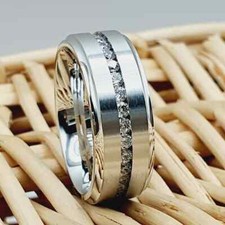 Titanium engagement rings for sale  Rutherford