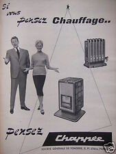 Publicité 1960 chappée d'occasion  Compiègne