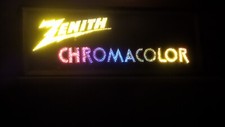 Vintage zenith chromacolor for sale  Black Hawk