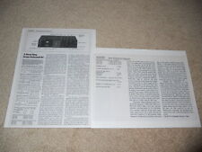 Nakamichi cassette review for sale  Olmsted Falls