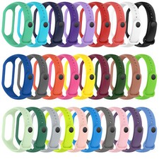 2 peças pulseira de relógio de silicone de substituição para Xiaomi Mi Band 7/6/5 MiBand 7/6/5 comprar usado  Enviando para Brazil