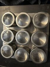 Spice jars clear for sale  CAMBERLEY