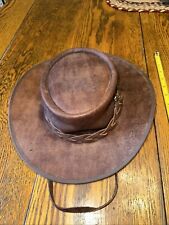 Real leather hat for sale  Jonestown