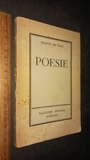 Filippo pisis poesie usato  Siracusa