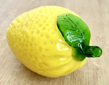 Vintage glass lemon for sale  San Pablo