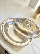 Antique silverplate covered for sale  King and Queen Court House
