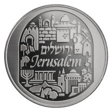 2022 Holy Land Mint Jerusalem 1 oz prata redonda comprar usado  Enviando para Brazil