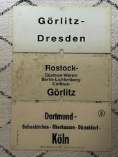 Konvolut zuglaufschilder kunst gebraucht kaufen  Hamburg