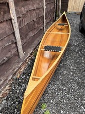 Handmade cedar canoe for sale  ALTRINCHAM