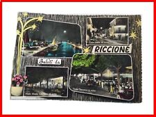 Cartolina riccione notturna usato  Casalecchio di Reno