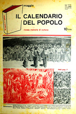 Calendario del popolo usato  Italia