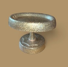 Saboneteira retrô plástico MCM 1970s ouro glitter pedestal comprar usado  Enviando para Brazil