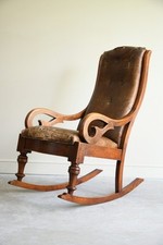 Antique victorian rocking for sale  REDRUTH