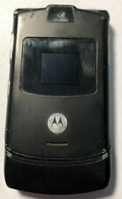 LEIA PRIMEIRO Motorola RAZR V3 Preto AT&T Celular Rápido Bom Reparo de Peças Usadas! comprar usado  Enviando para Brazil