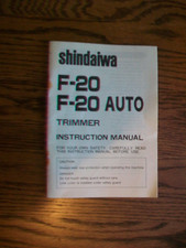 Shindaiwa f20 trimmer d'occasion  Expédié en Belgium