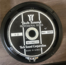 Driver de alto-falante profissional Tech Sound SE19ME300 8 Ohm 300W – Fabricado na Coréia, usado comprar usado  Enviando para Brazil