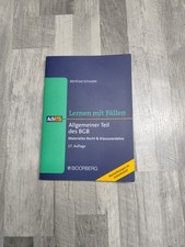 Fallbuch bgb schwabe gebraucht kaufen  Köln