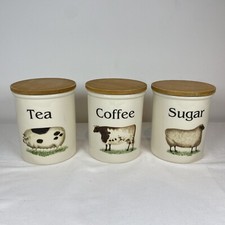 Vintage storage jars for sale  ANDOVER