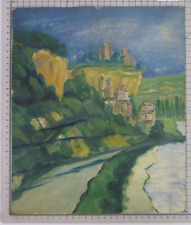 Quadro paesaggio borgo usato  Torino