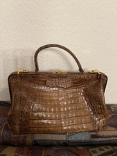 Mittelbraune irv kroko gebraucht kaufen  Celle