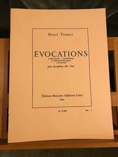 Henri tomasi evocations d'occasion  Rennes-