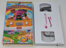 BARNEY'S Adventure Bus VHS Barney Purple Dinosaur Sing Along 1997 Classic Kids comprar usado  Enviando para Brazil