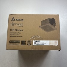 Exaustor de parede/teto Delta Breez Integrity 100 CFM banheiro ITG100 silencioso, usado comprar usado  Enviando para Brazil